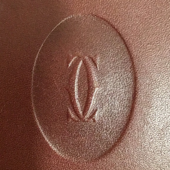 CARTIER Vintage Flap Kiss Lock Bifold Long Wallet Excellent Condition - Picture 4 of 16